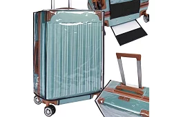 Przezroczysta osłona ochronna na walizkę podróżną