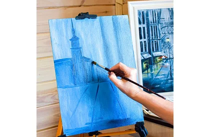 Malarstwo płótno 30x40 cm – 4 sztuki