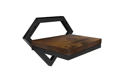 Ścienna industrialna półka