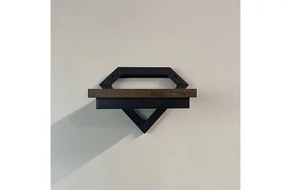 Ścienna industrialna półka