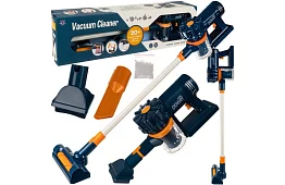 Odkurzacz pionowy dla dzieci na baterie - niebieski