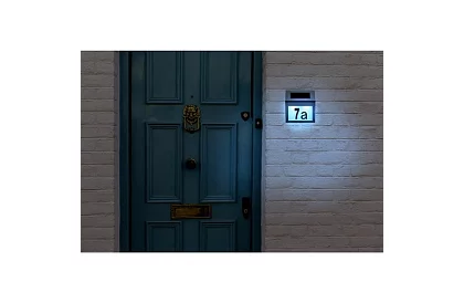 LED solarny numer domu