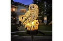 Lampion ogrodowy solarny – sowa