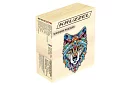 Drewniane puzzle wilk - 170 elementów - 38 x 27 cm