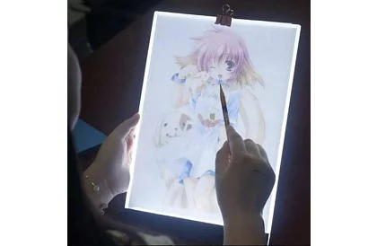 Świecąca płyta LED do rysowania A4