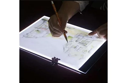 Świecąca płyta LED do rysowania A4