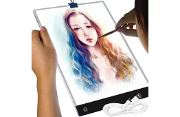 Świecąca płyta LED do rysowania A4