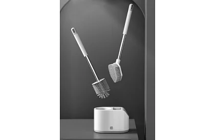 Zestaw silikonowych szczotek do toalety – szczotka WC