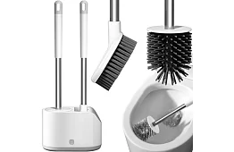 Zestaw silikonowych szczotek do toalety – szczotka WC