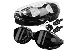 Gogle pływackie - zestaw z akcesoriami