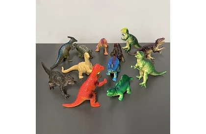 Zestaw zwierzątek 12 dinozaurów