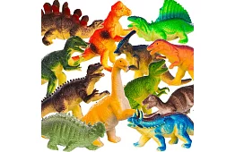 Zestaw zwierzątek 12 dinozaurów