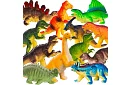 Zestaw zwierzątek 12 dinozaurów