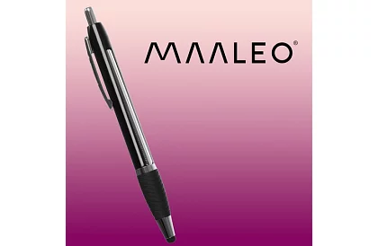 Zestaw 6 długopisów z wkładem - 3 x niebieski + 3 x czarny