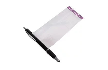 Zestaw 6 długopisów z wkładem - 3 x niebieski + 3 x czarny