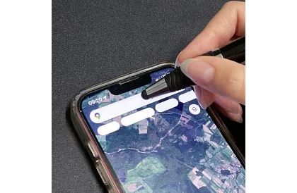 Zestaw 6 długopisów z wkładem - 3 x niebieski + 3 x czarny