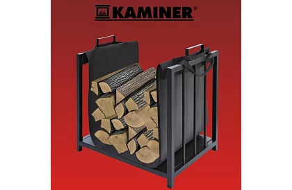 Stojak na drewno do kominka