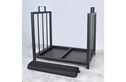 Stojak na drewno do kominka