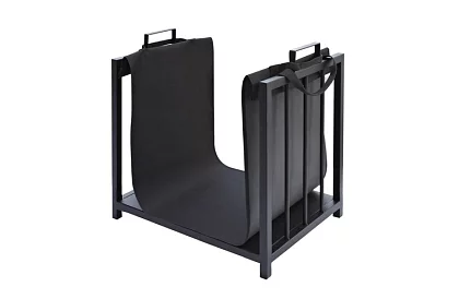 Stojak na drewno do kominka